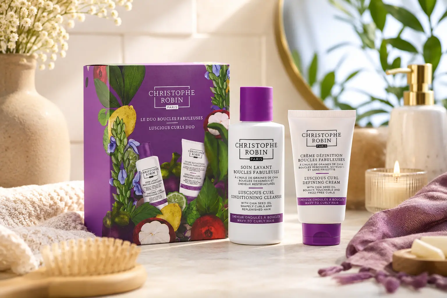 Coffret Christophe Robin Le duo boucles fabuleuses