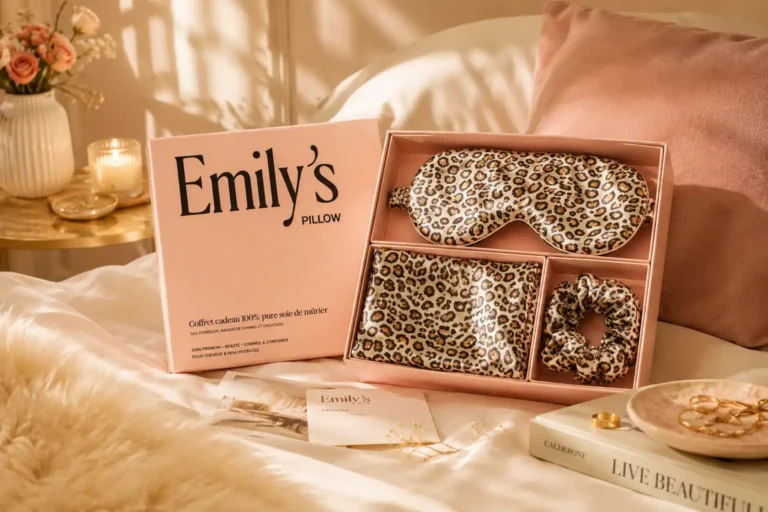 Coffret Emily's Pillow Léopard
