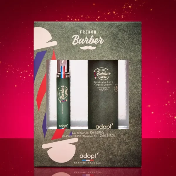 Coffret French Barber Eau de Parfum Gel Douche Coffret French Barber Eau de Parfum Gel Douche