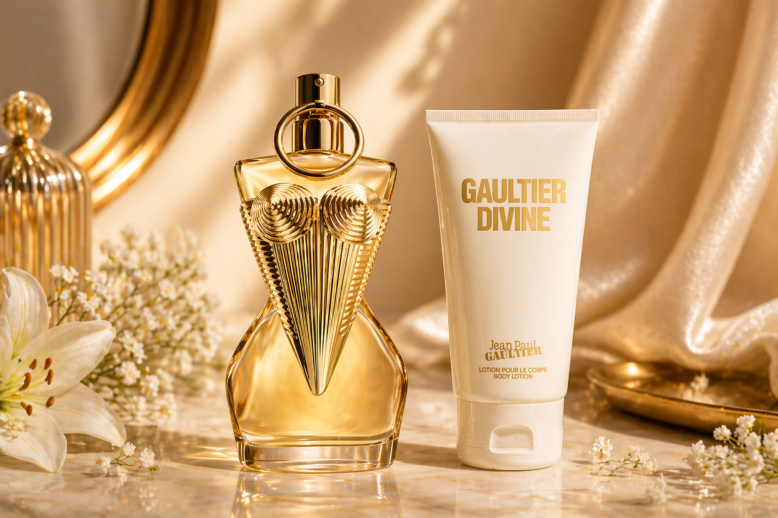 Coffret Gaultier Divine Parfum Lotion