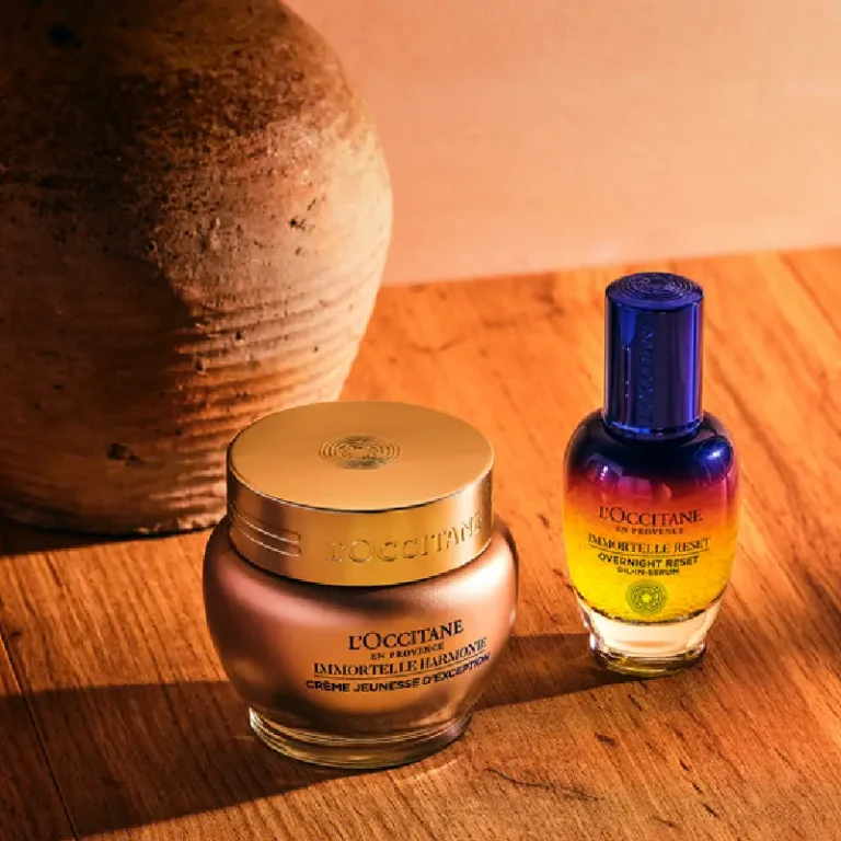 Coffret L'occitane Immortelle Harmonie et Reset
