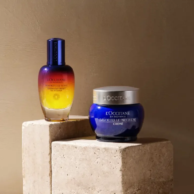 Coffret Routine Immortelle Précieuse et Reset
