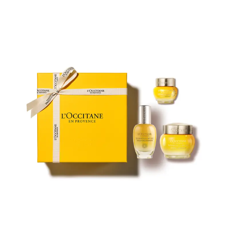 Coffret Trilogie Immortelle Divine de L&rsquo;Occitane