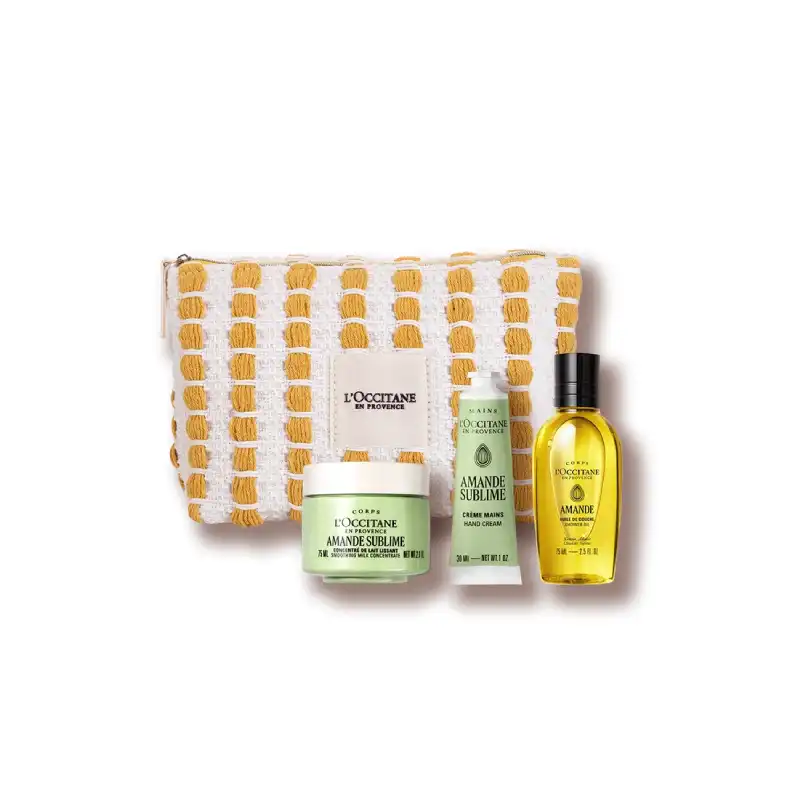 Coffret Trousse Découverte Amande L'Occitane