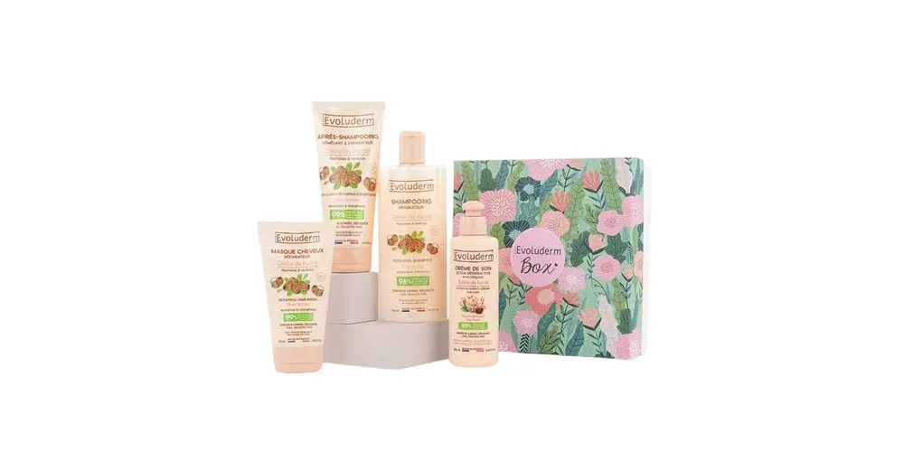 Evoluderm – Coffret Cheveux Délice de Karité Box Jungle