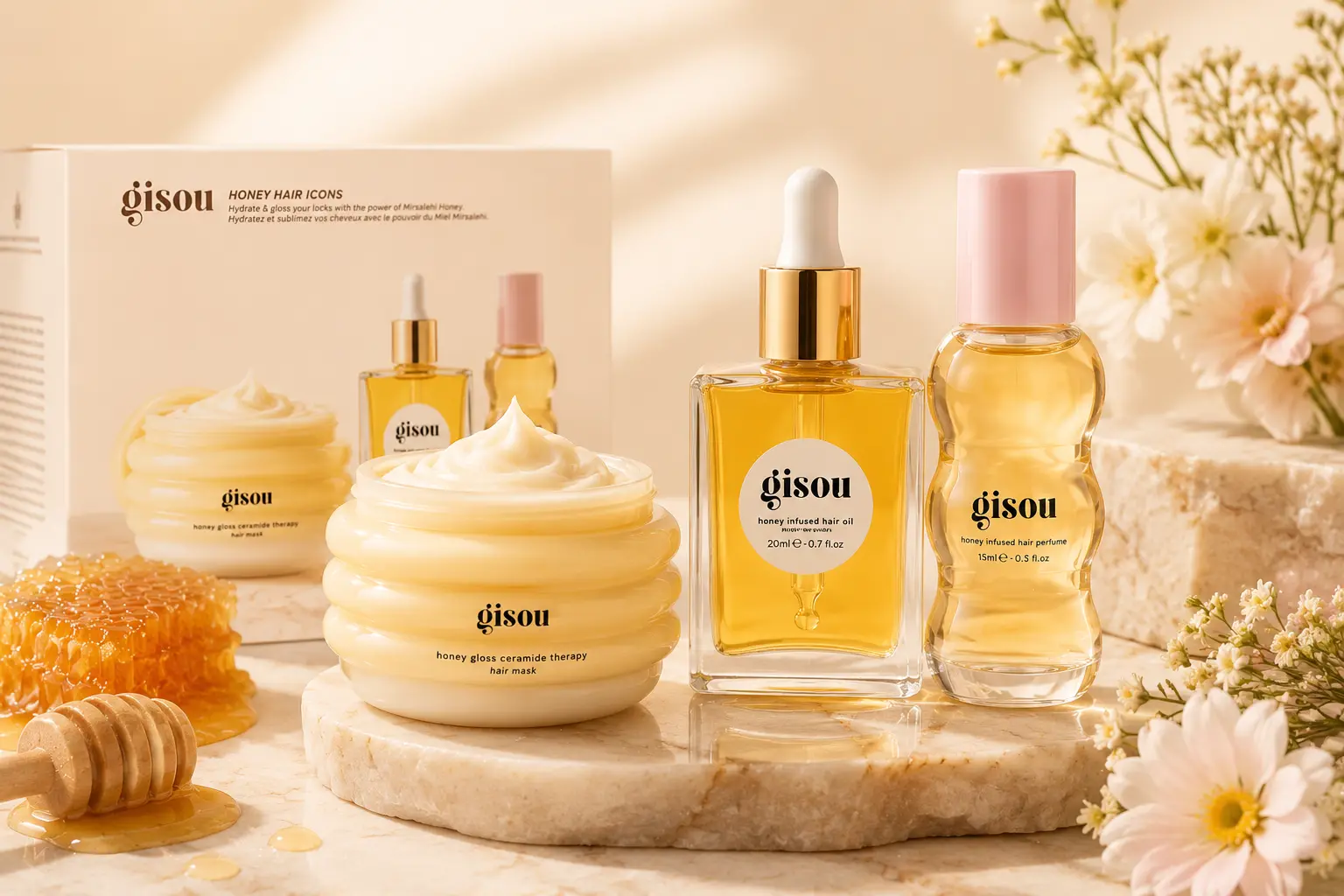 Gisou Coffret Honey Hair Icons Nouveauté