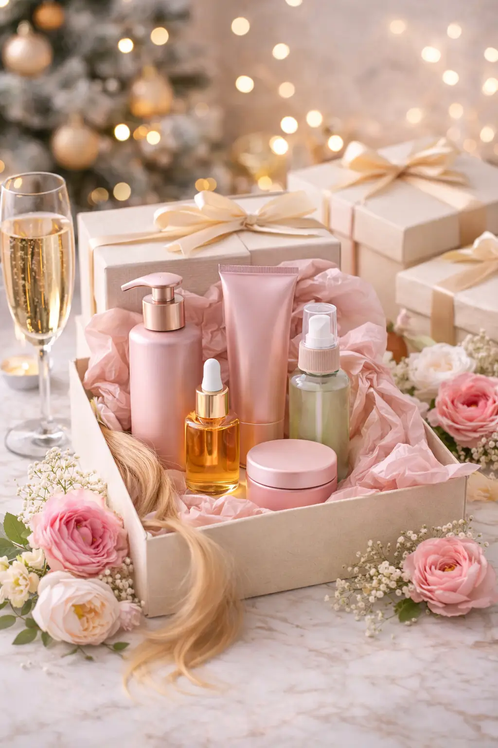 Offrir coffret cheveux colorés