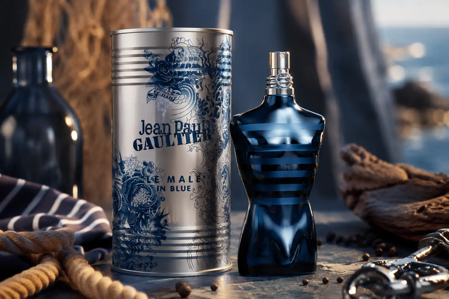 Parfum Le Male In Blue Jean Paul Gaultier